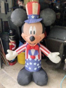 5FT Mickey Mouse Inflatable for Fourth of July