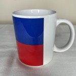 Filipino National Flag 11oz Mug Wraparound Philippines Sun Stars White