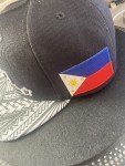 Philippines Islands Filipino Flag Pinoy Pinay Custom Snapback Tribal Black