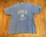 US Coast guard USCG T Shirt Large Fil-am International Proud To Have Served