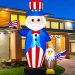 Uncle Sam & Eagle 4th of July Inflatables