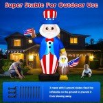 Uncle Sam & Eagle 4th of July Inflatables