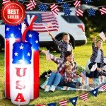 4ft Patriotic Firecracker Inflatable for 4th of July