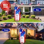 4ft Patriotic Firecracker Inflatable for 4th of July