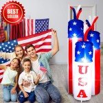 4ft Patriotic Firecracker Inflatable for 4th of July