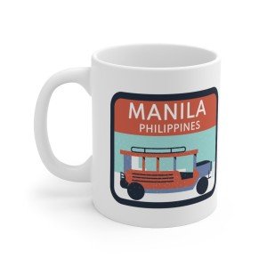 Manila Souvenir Coffee Mug for 4th of July