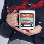Manila Souvenir Coffee Mug for 4th of July