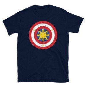 Filipino Captain Superhero Tagalog T-Shirt for All