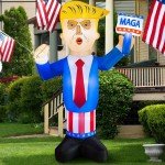 6.8 FT Inflatable 4th of July Decoration