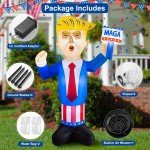 6.8 FT Inflatable 4th of July Decoration