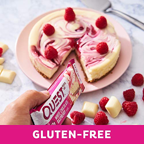White Chocolate Raspberry Protein Bars - 12-Pack