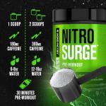 NITROSURGE Pre Workout - Energy, Strength & Focus
