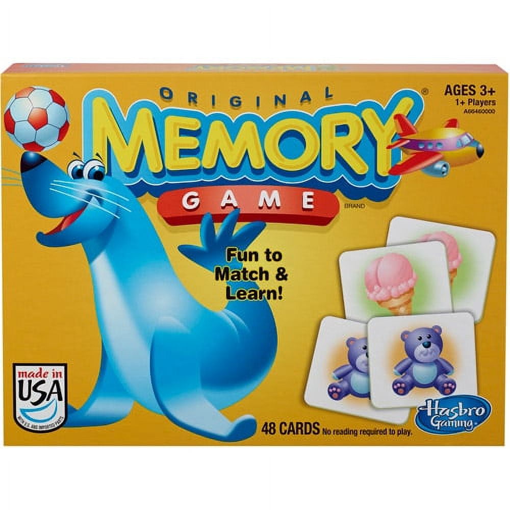 2013 Hasbro Original Memory Game 48 Picture Cards