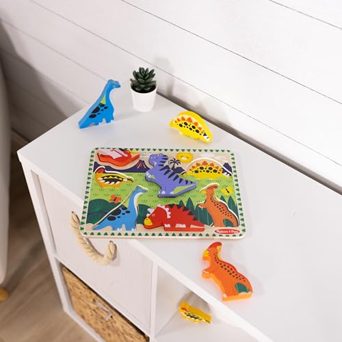 Melissa & Doug Chunky Dinosaur Puzzle (7 pcs)