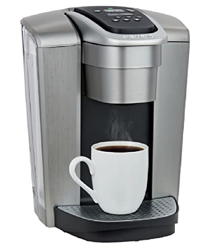 Keurig K-Elite Single-Serve Coffee Maker, Brushed Silver