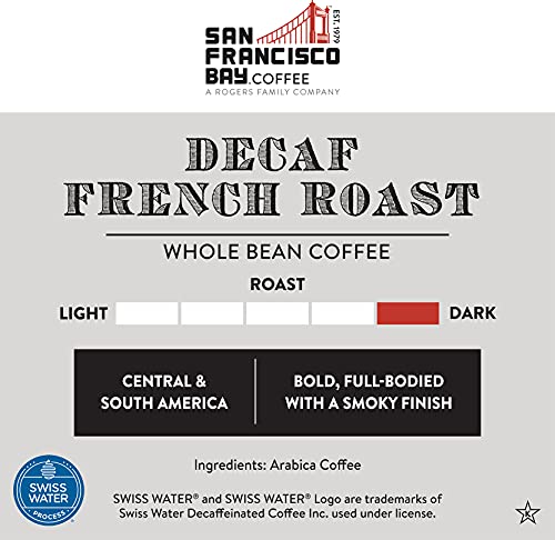 Decaf French Roast Whole Bean Coffee - 32 Ounce