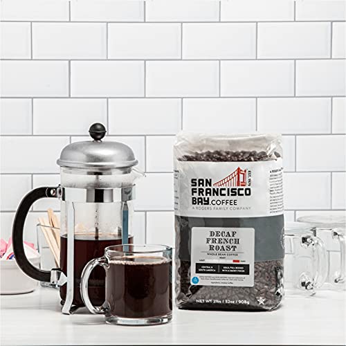 Decaf French Roast Whole Bean Coffee - 32 Ounce