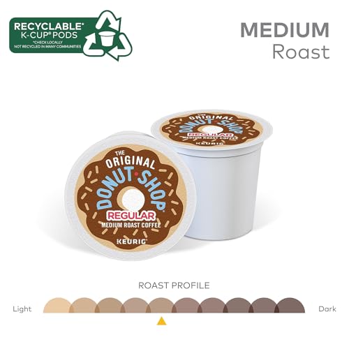 Original Donut Shop Medium Roast Coffee, 96 Count