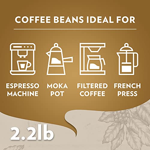 Lavazza QualitÃ Oro 2.2lb, Medium Roast, 100% Arabica