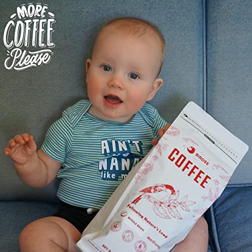 Birdee Vietnamese Medium Roast Whole Bean Coffee 2.2 LB