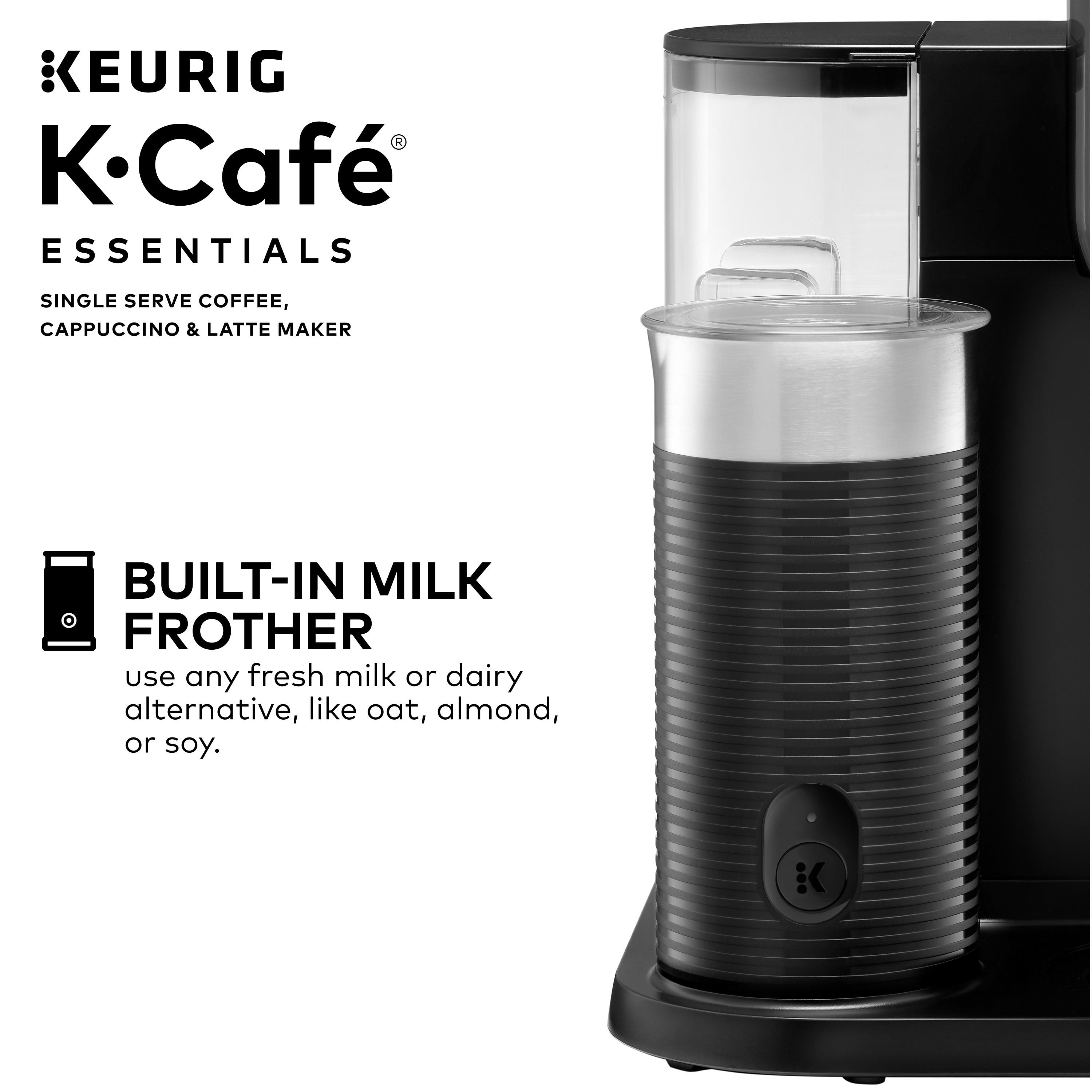 Keurig K-Café Single Serve Coffee Maker, Black