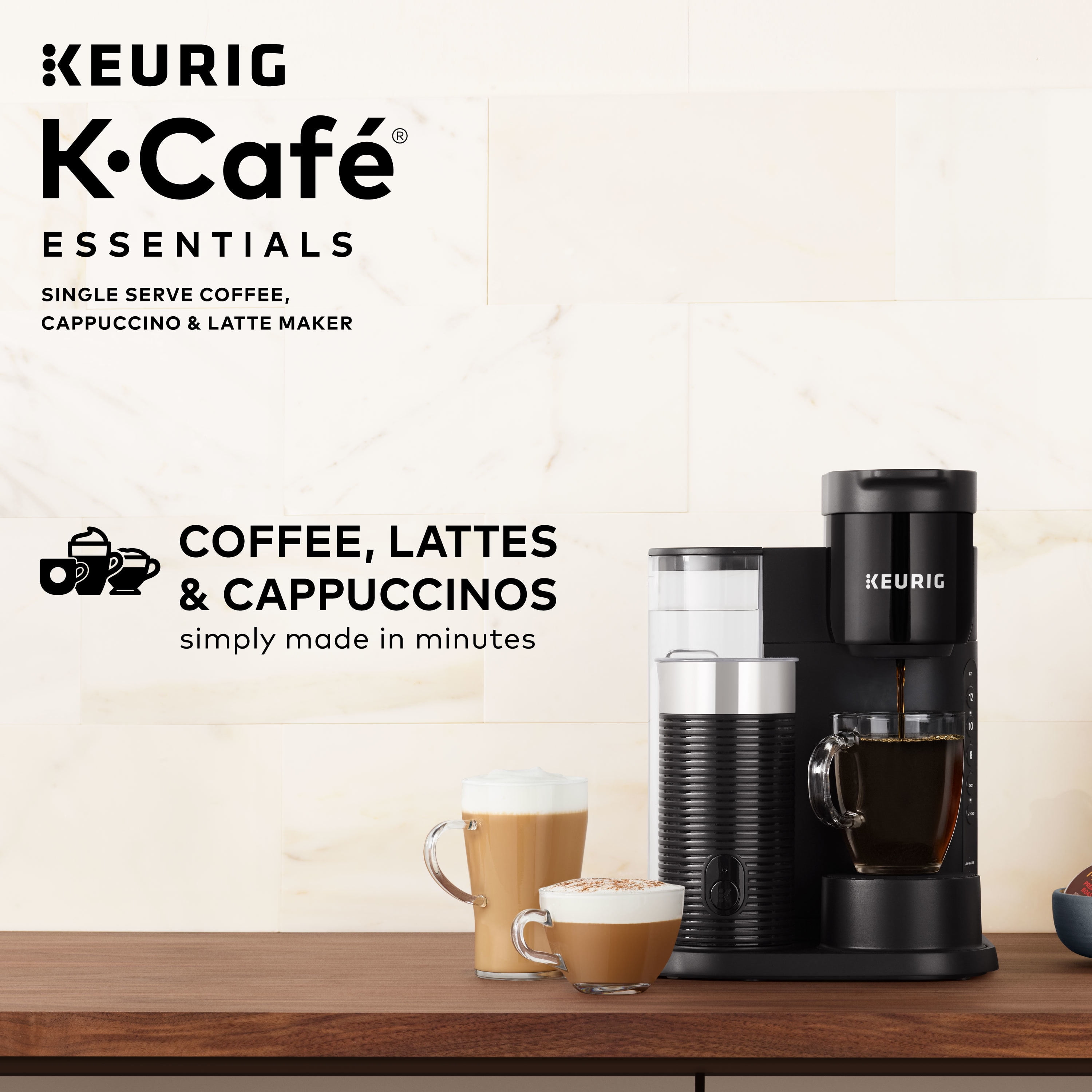 Keurig K-Café Single Serve Coffee Maker, Black