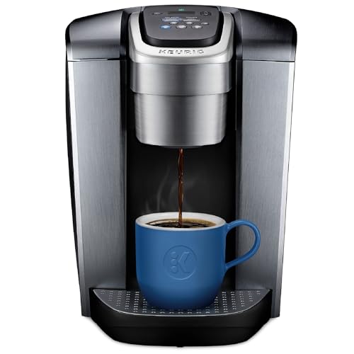 Keurig K-Elite Single-Serve Coffee Maker, Brushed Silver