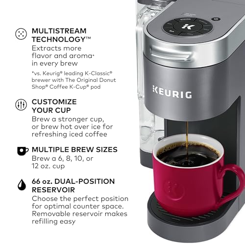 Keurig® K-Supreme Pod Coffee Maker, MultiStream Technology