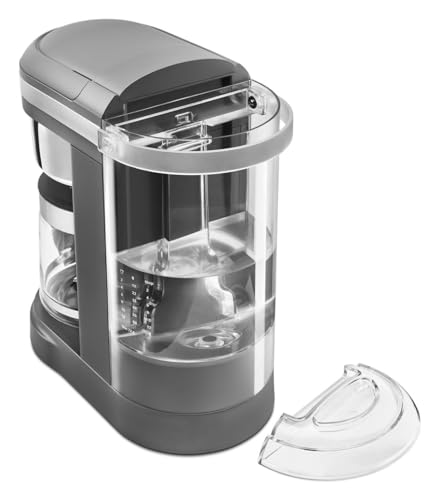 Matte Grey KitchenAid Coffee Maker, 12 Cup