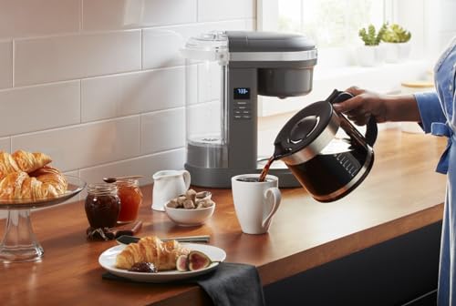 Matte Grey KitchenAid Coffee Maker, 12 Cup
