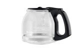 12-Cup Programmable Coffeemaker, Rapid Brew, Brushed Metallic