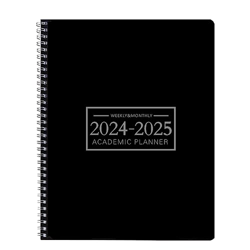 Office Planner Jan 2023- Dec 2024 Monthly Calendar Planner - 9 × 11 Time Management Personal Planner Hard PVC Cover with Spiral Bound