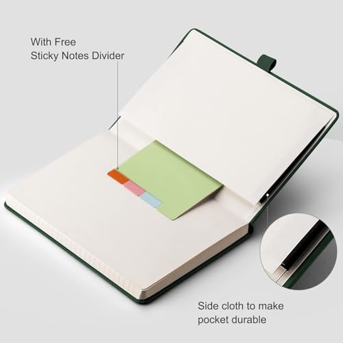 Ruled Leather Journals 2 Pack with 376 Pages