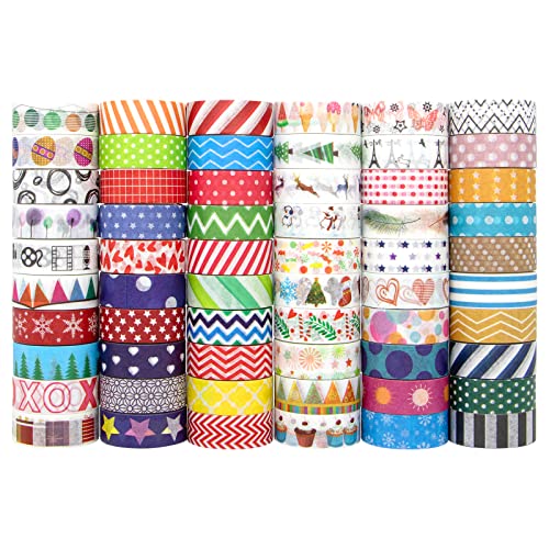 60 Rolls Okyanus Washi Tape Set