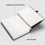 RETTACY Dotted Bullet Grid Journal Set