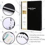 3-Year Monthly Planner with Tabs and Pockets