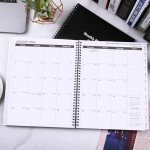 3-Year Monthly Planner with Tabs and Pockets