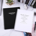 3-Year Monthly Planner with Tabs and Pockets