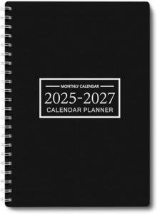 Office Planner Jan 2023- Dec 2024 Monthly Calendar Planner - 9 × 11 Time Management Personal Planner Hard PVC Cover with Spiral Bound