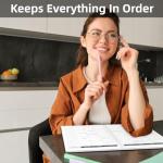 Office Planner Jan 2023- Dec 2024 Monthly Calendar Planner - 9 × 11 Time Management Personal Planner Hard PVC Cover with Spiral Bound