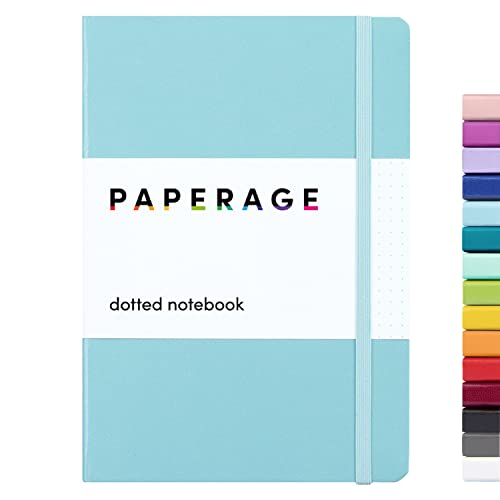 Blue Dotted Journal Notebook, 160 Pages, Medium Size