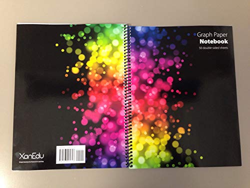 Graph Paper Notebook (50 double-sided sheets)