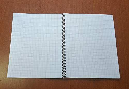 Graph Paper Notebook (50 double-sided sheets)