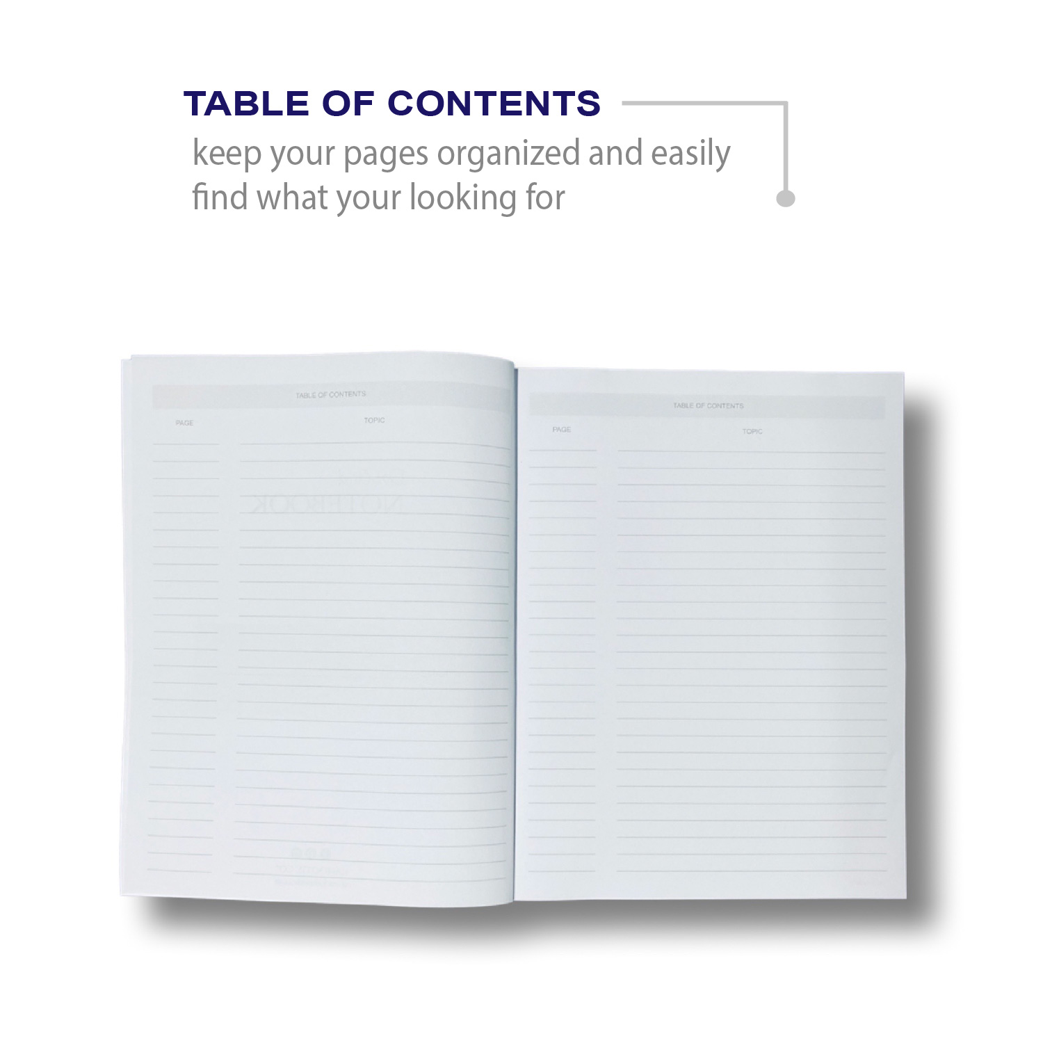 Pink Dot Grid Journal with Numbered Pages