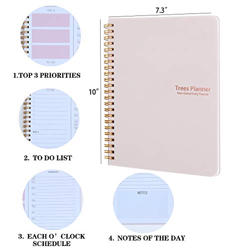 Flexible Daily Appointment Planner with To-Do List