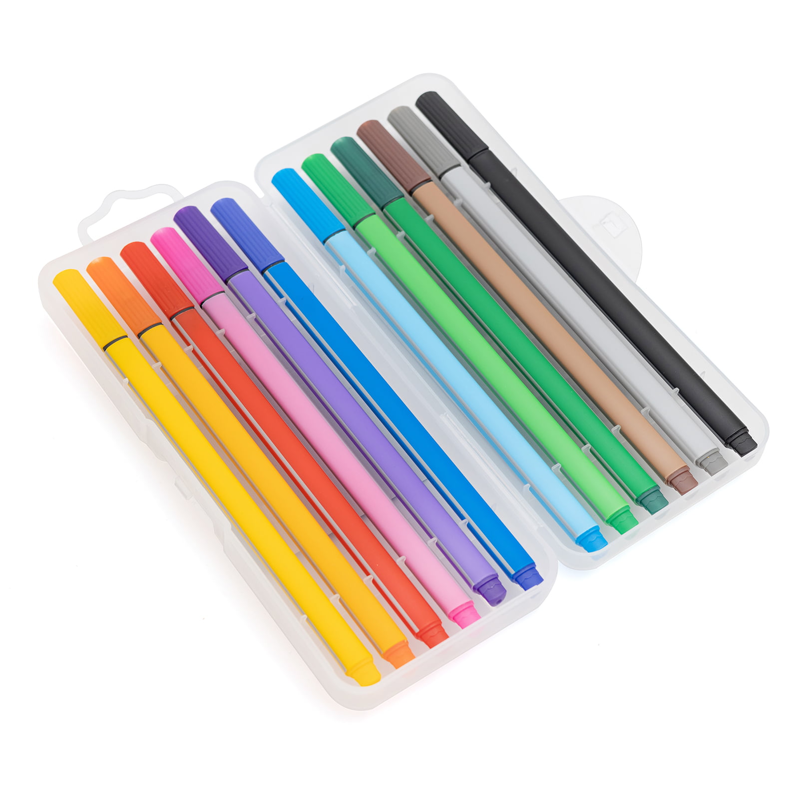 12-Count Multicolor Hello Hobby Fineliner Pens