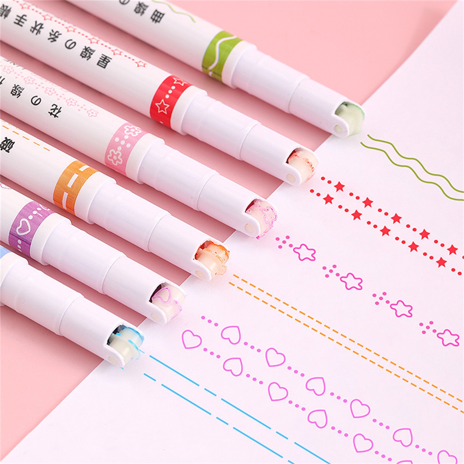 12 Colored Roller Pens for Planners & Journaling