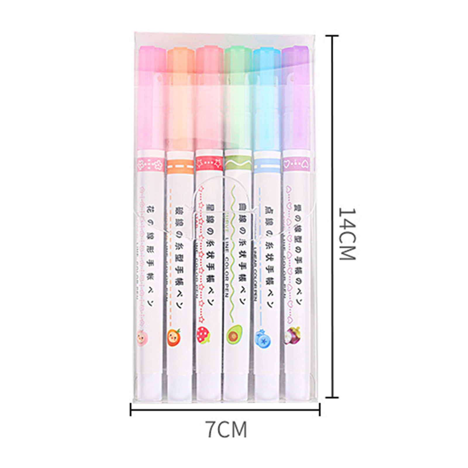 12 Colored Roller Pens for Planners & Journaling