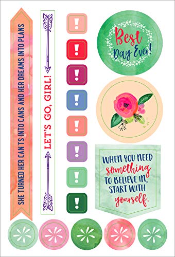 She Could" Weekly Planner Stickers (Set of 160)