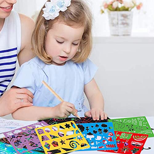 Kid's Stencil Drawing Kit with 400+ Shapes